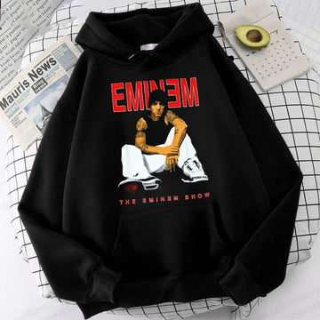 Eminem Print Hoodie unisex