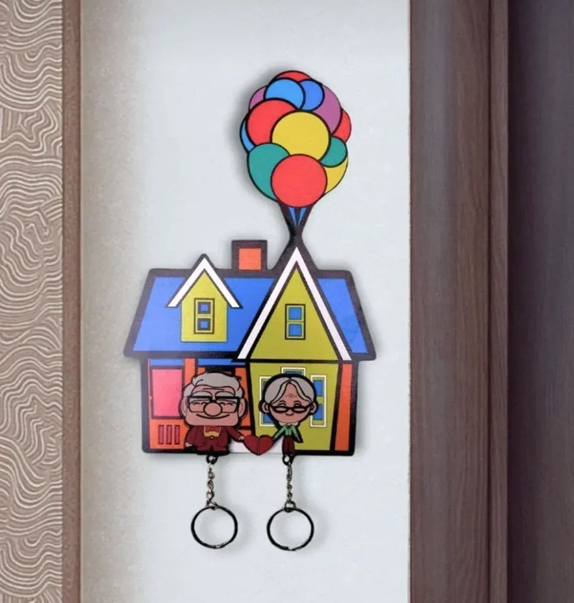 Couples Keychain Matching from UP movie