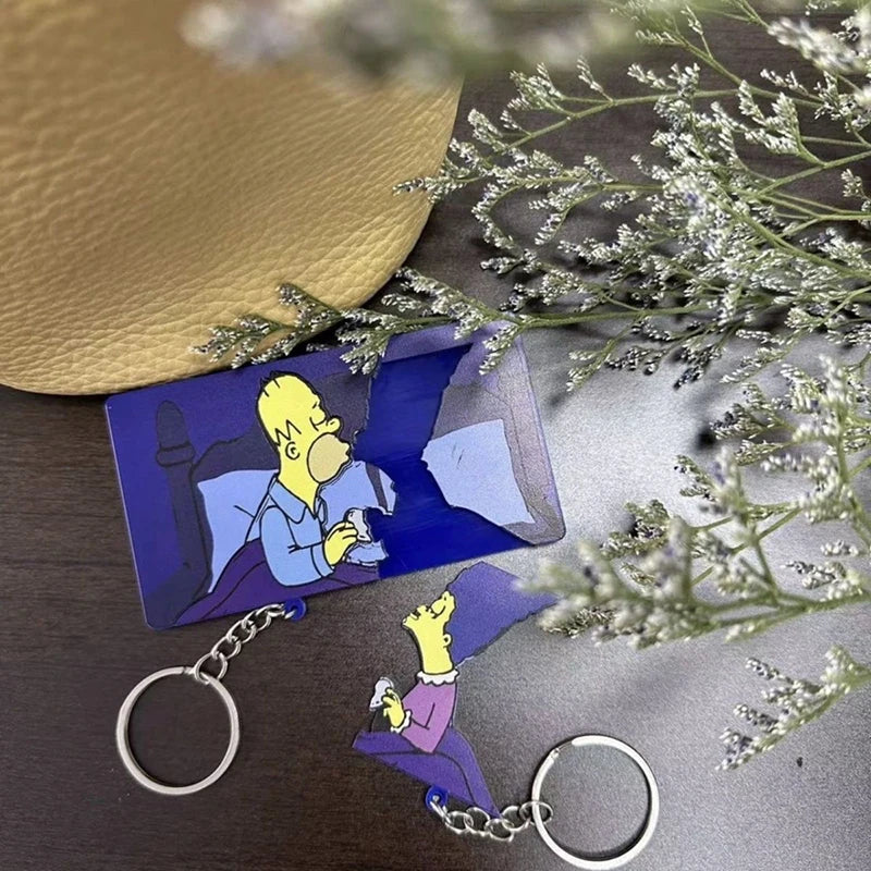 The Simpsons Keychain