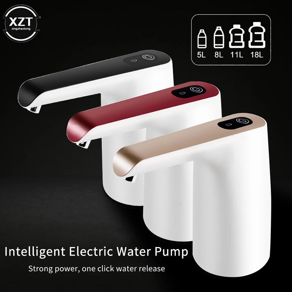 Portable USB  Water Bottle Dispenser 4.5L/5L/75L/10L/11L/15L