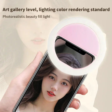 Cell Phone Third Gear Fill Light Led Selfie Ring Light