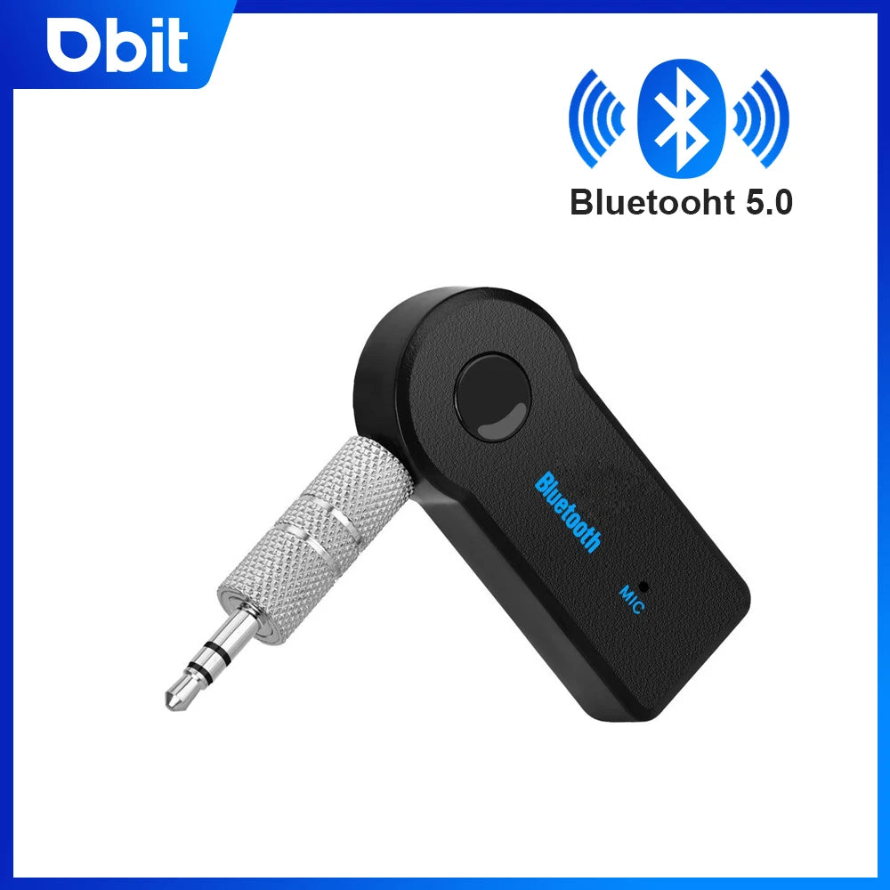 AUX Car Bluetooth Receiver,3.5mm Socket  5.0 Wireless Bluetooth Adapter