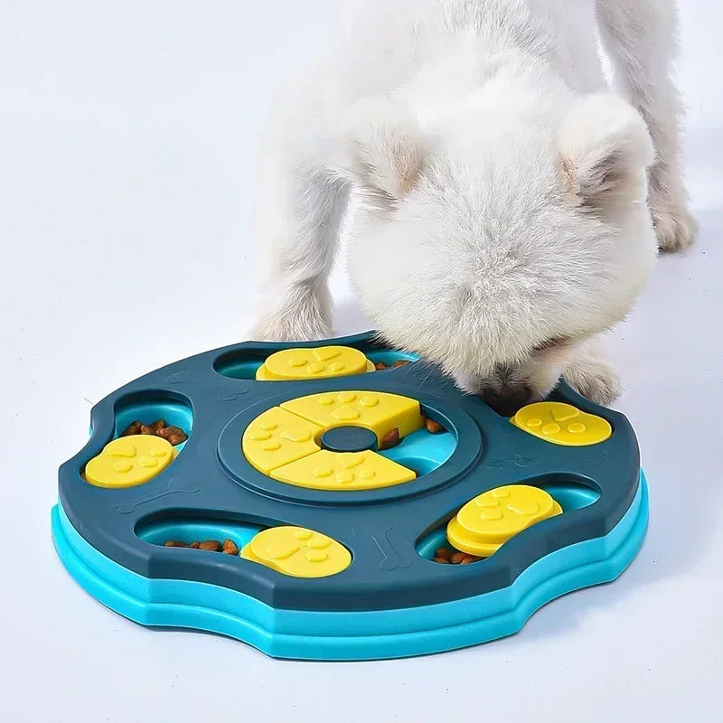 Dog Puzzle Toy Slow Feeder Interactive Training Game