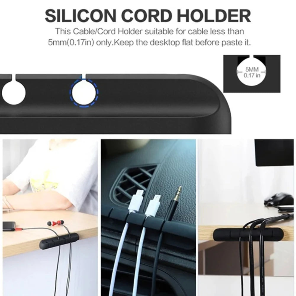 NNBILI Cable Holder Clips Cable Organizer